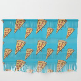 Pizza Retro Repeating Pattern  Wall Hanging