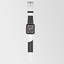 D (Black & White Letter) Apple Watch Band