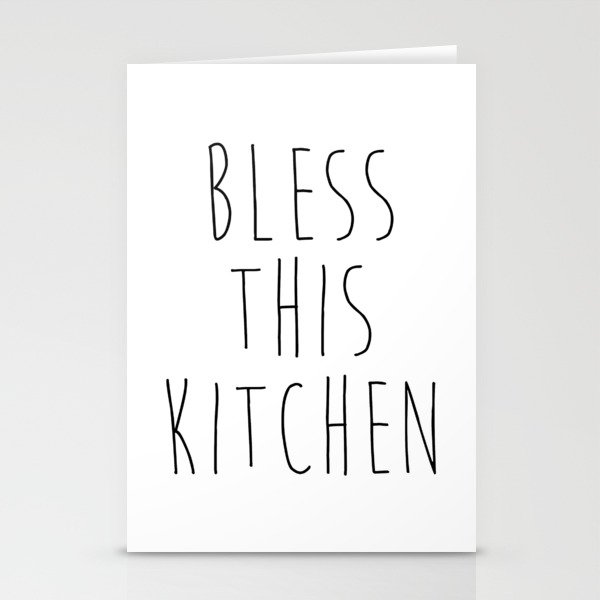 Bless This Kitchen Sign Printable Kitchen Wall Decor Kitchen
