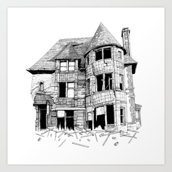 The home in your heart Art Print
