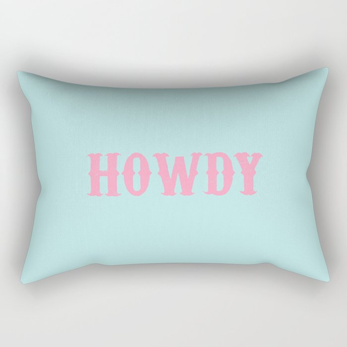 HOWDY Rectangular Pillow