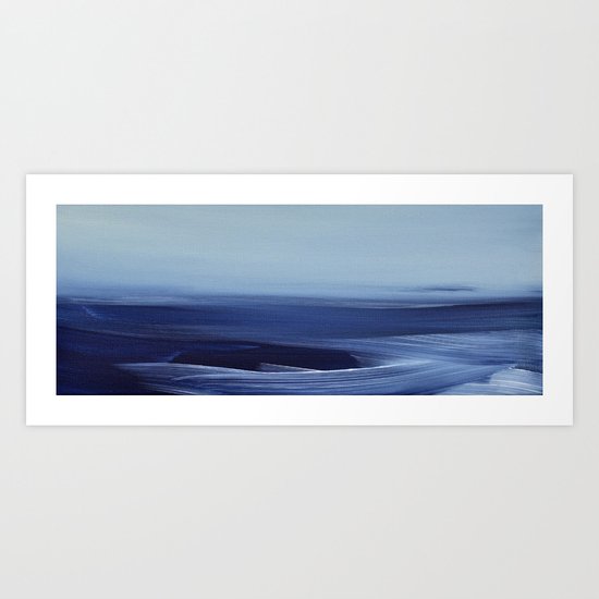 THE SEA Art Print