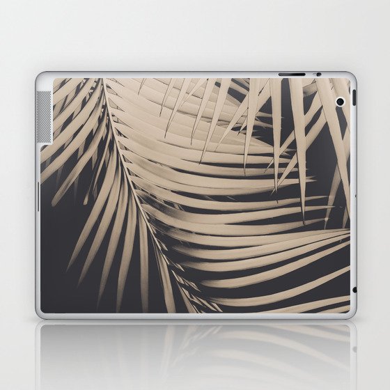 Palm Leaves Sepia Vibes #1 #tropical #decor #art #society6 Laptop & iPad Skin