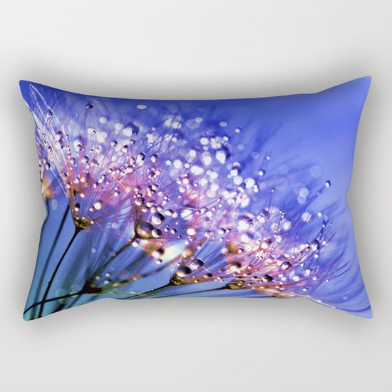 Fresh Dandelions Rectangular Pillow