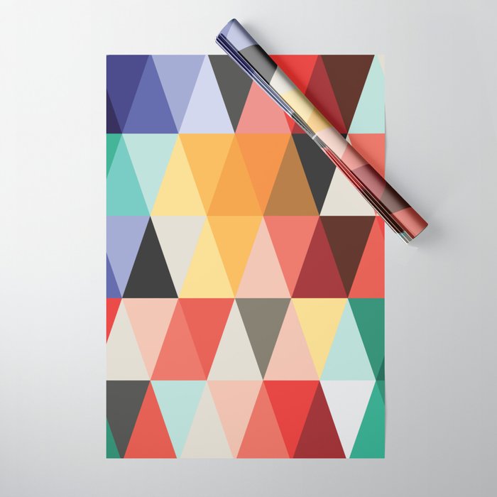 Mid-Century Modern Color Story Wrapping Paper