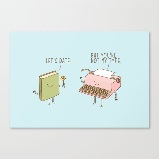 unrequited love Canvas Print