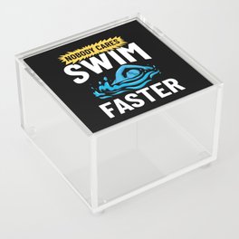Swimming Coach Swim Pool Swimmer Lesson Acrylic Box