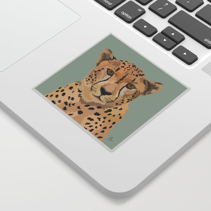 Cheetah Sticker
