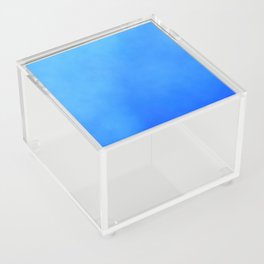 Blue Canva Acrylic Box