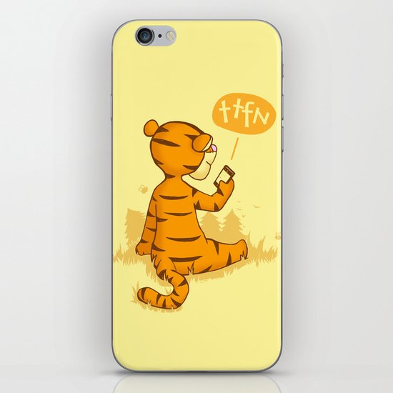 Ta Ta For Now iPhone & iPod Skin