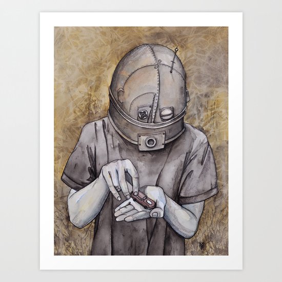 It starts early Art Print