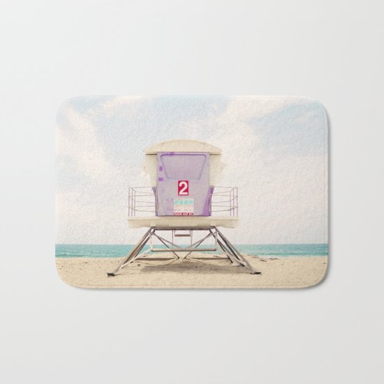 Lifeguard Tower 2 Bath Mat