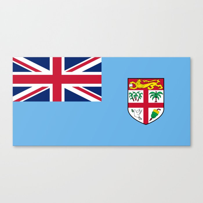 Flag of Fiji Canvas Print