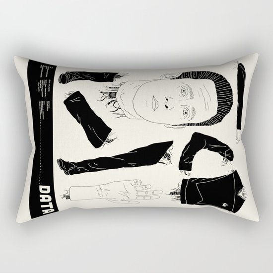Decommissioned: Data Rectangular Pillow