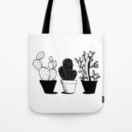 Cactus Trio Tote Bag