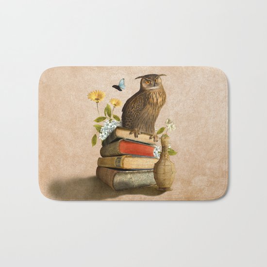 Wise Owl Bath Mat
