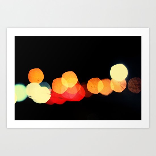 night travelers Art Print