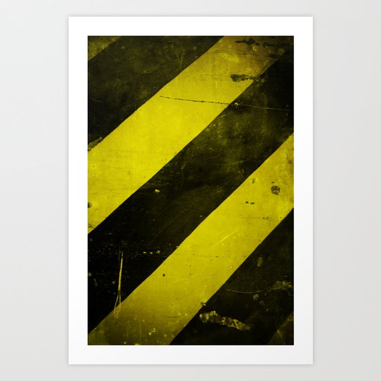 Warning II! Art Print
