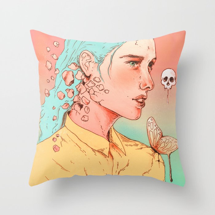 If I Could Only Live Once More Throw Pillow