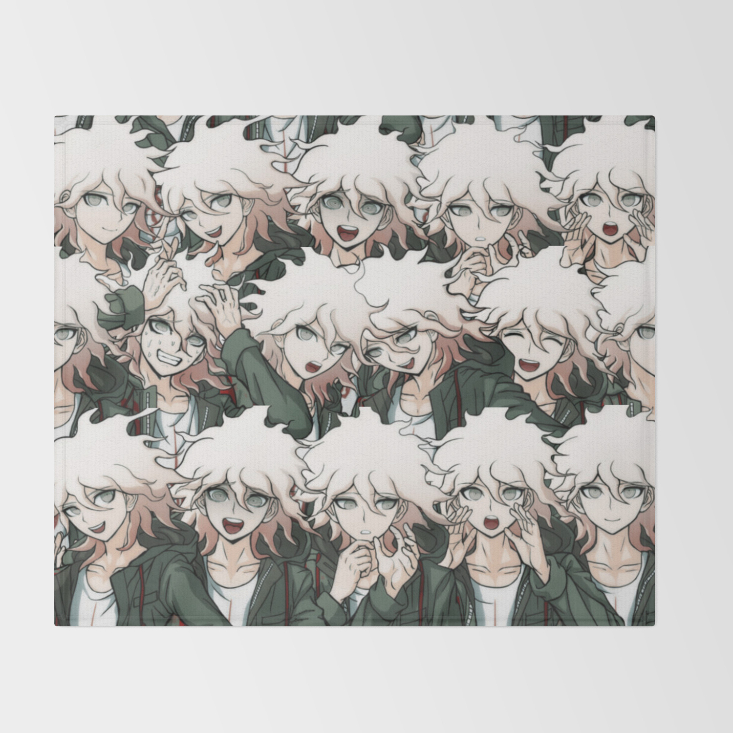 Nagito Komaeda Throw Blanket By Raybound420 Society6 Want to discover art related to nagitokomaeda? nagito komaeda throw blanket by raybound420