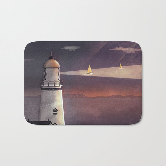 Sea of Light Bath Mat