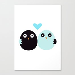 Friendship birdy Canvas Print