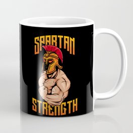 Spartan Strength - Fitness Gym Bodybuilder Coffee Mug