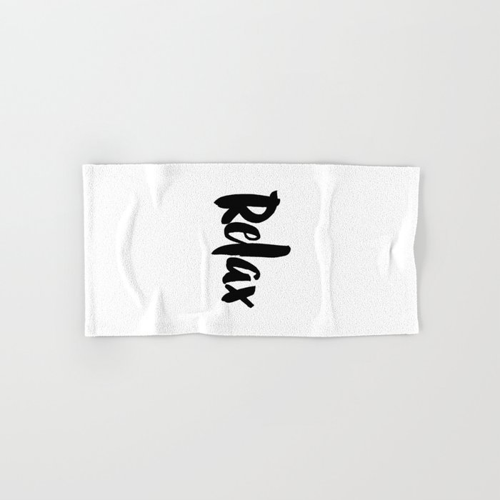 Wall Decor Relax Printable Poster Home Decor Black And White
