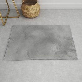 Elegant Luxury Silver Abstract Marble Area & Throw Rug