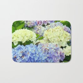 Hydrangea Flowers Mix Bath Mat