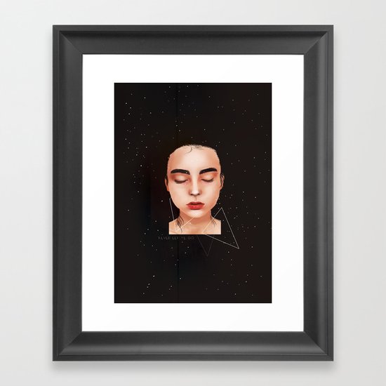 never let me go Framed Art Print