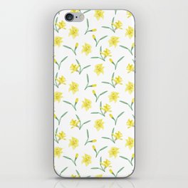 Daffodil Pattern iPhone Skin