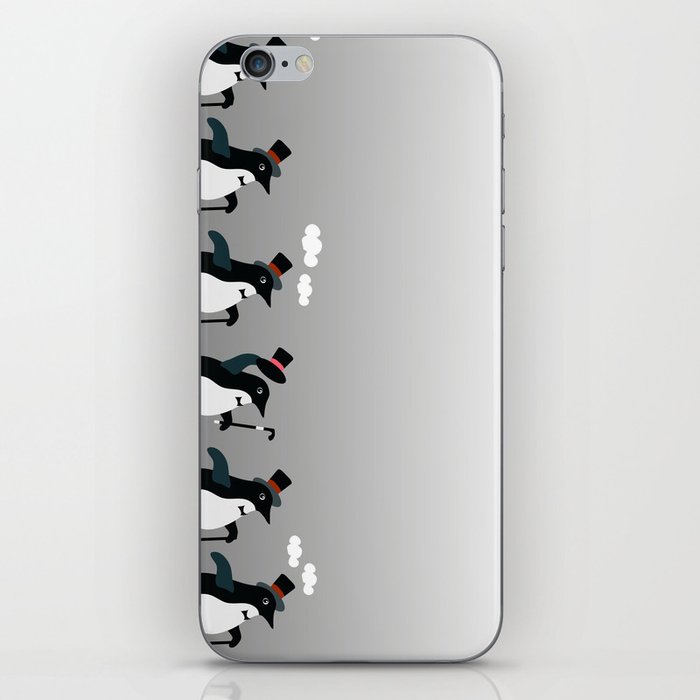 Penguin Parade iPhone Skin