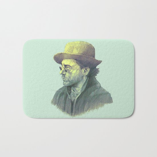 sherlock holmes Bath Mat