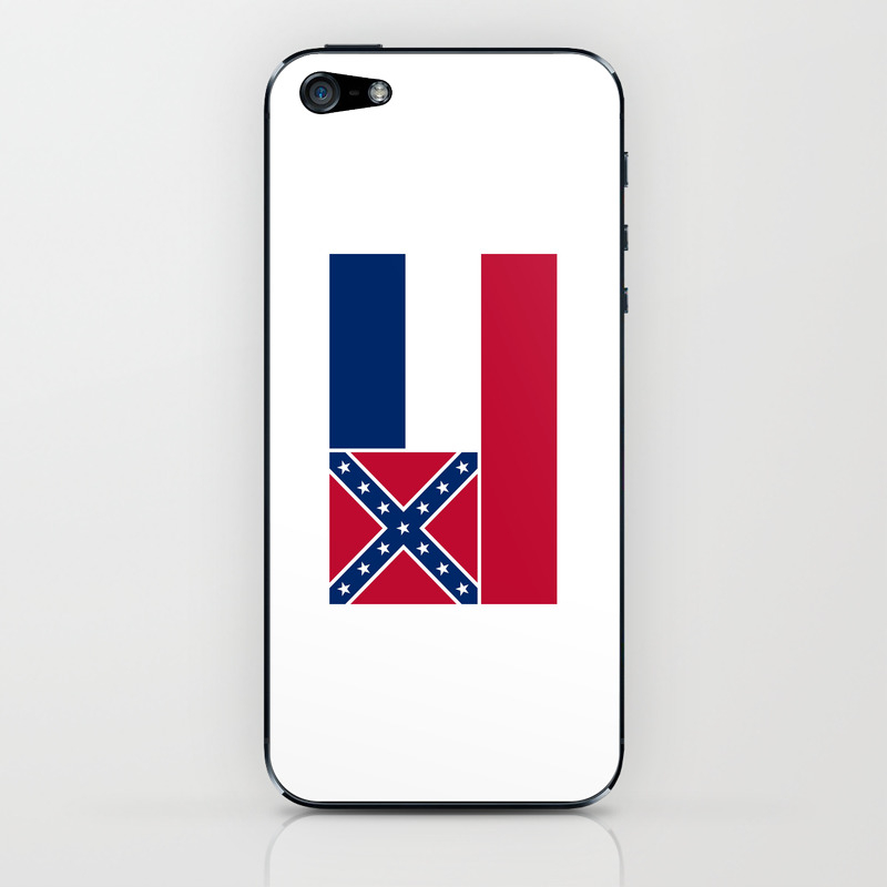 Flag Of Mississippi Flag Of Mississippi South Mississippian Usa America Jackson Gulfport Southaven Iphone Skin By Oldking Society6