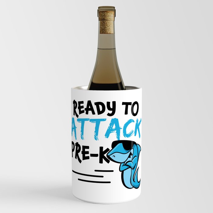 Ready To Attack Pre-K Shark Wine Chiller