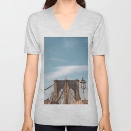 Brooklyn Bridge | NYC  V Neck T Shirt
