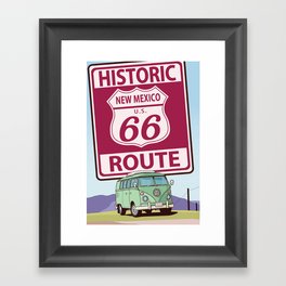 Route 66 Framed Art Print