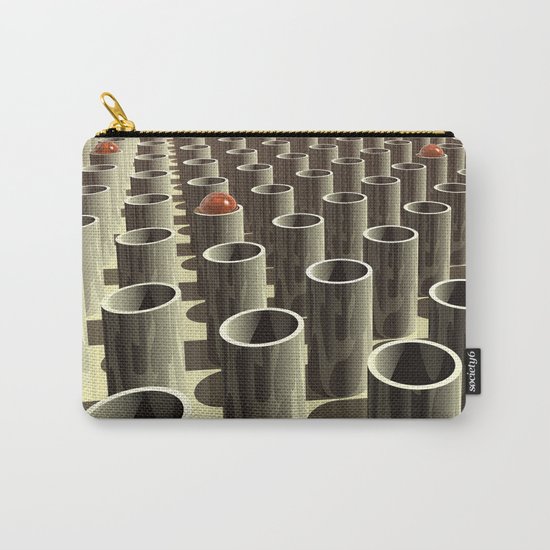 Stockyard of Cylinders Carry-All Pouch