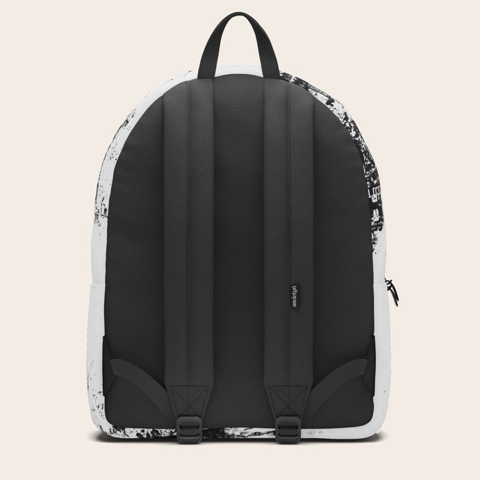 radioactivity symbol backpack by