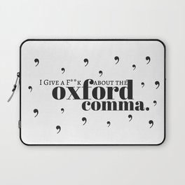 Grammarians Unite (Oxford Comma) Laptop Sleeve
