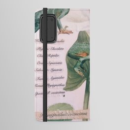 reptile collage Android Wallet Case