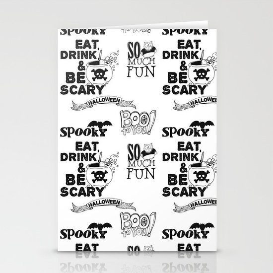 Halloween Stationery Cards