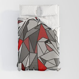 Geo-Lion Duvet Cover