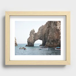 The Arch in Los Cabos Mexico Recessed Framed Print