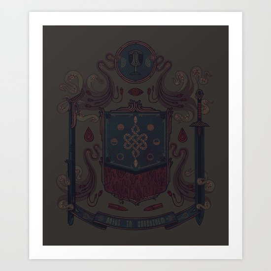 Born in Blood Art Print