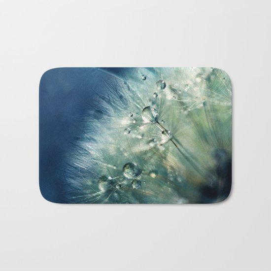 Dandelion Drama Bath Mat