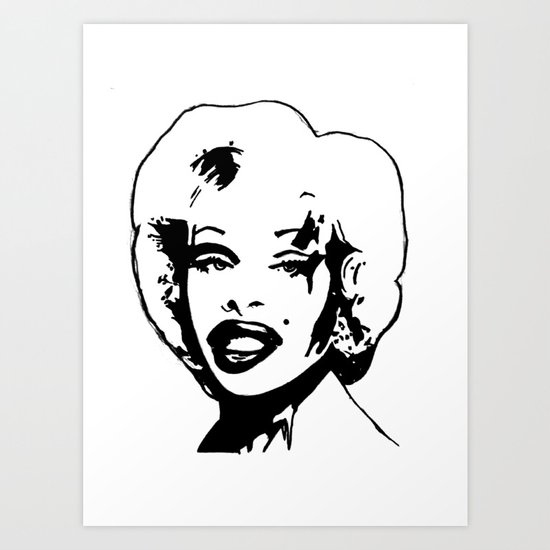 Amanda Lepore. Art Print