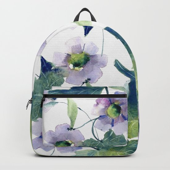 Purple Flowers 2 Backpack