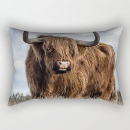 Scottish Highland Cow | Scottish Cattle | Cute Cow | Cute Cattle 06 Rectangular Pillow